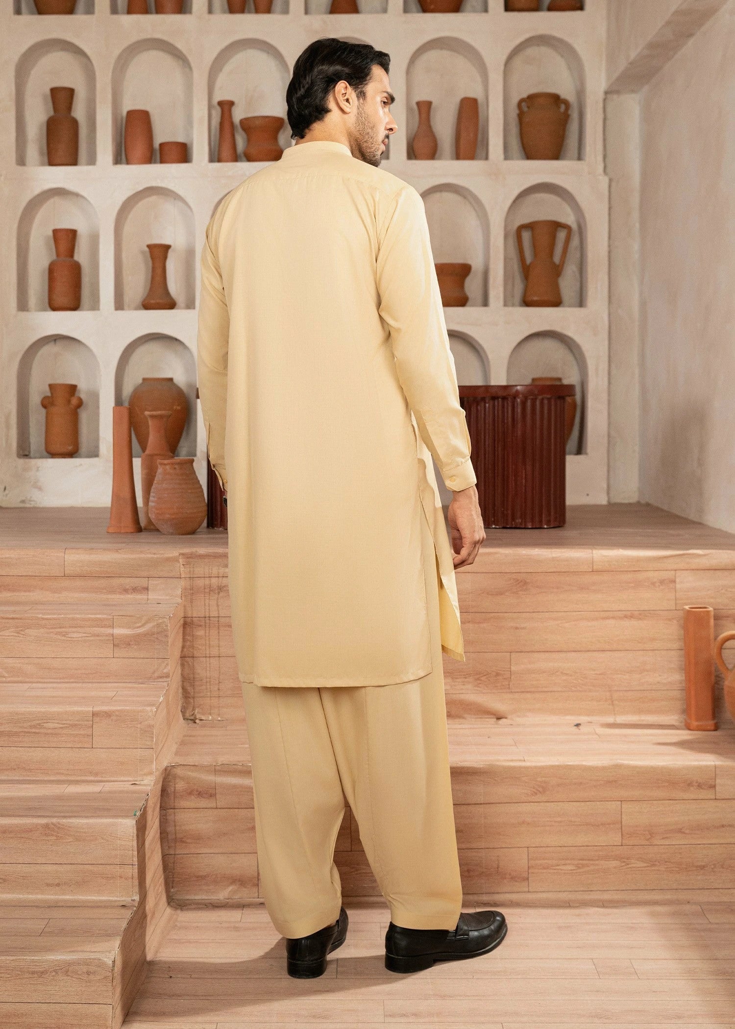 Wash & Wear | Skin Ban Shalwar Kameez