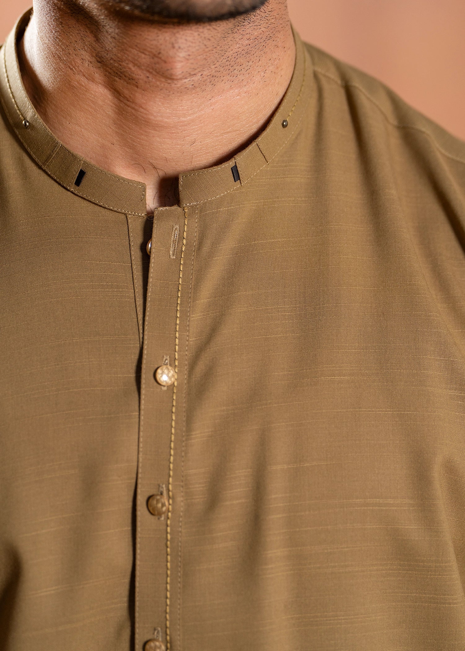 Wash & Wear | Peanut Ban Shalwar Kameez