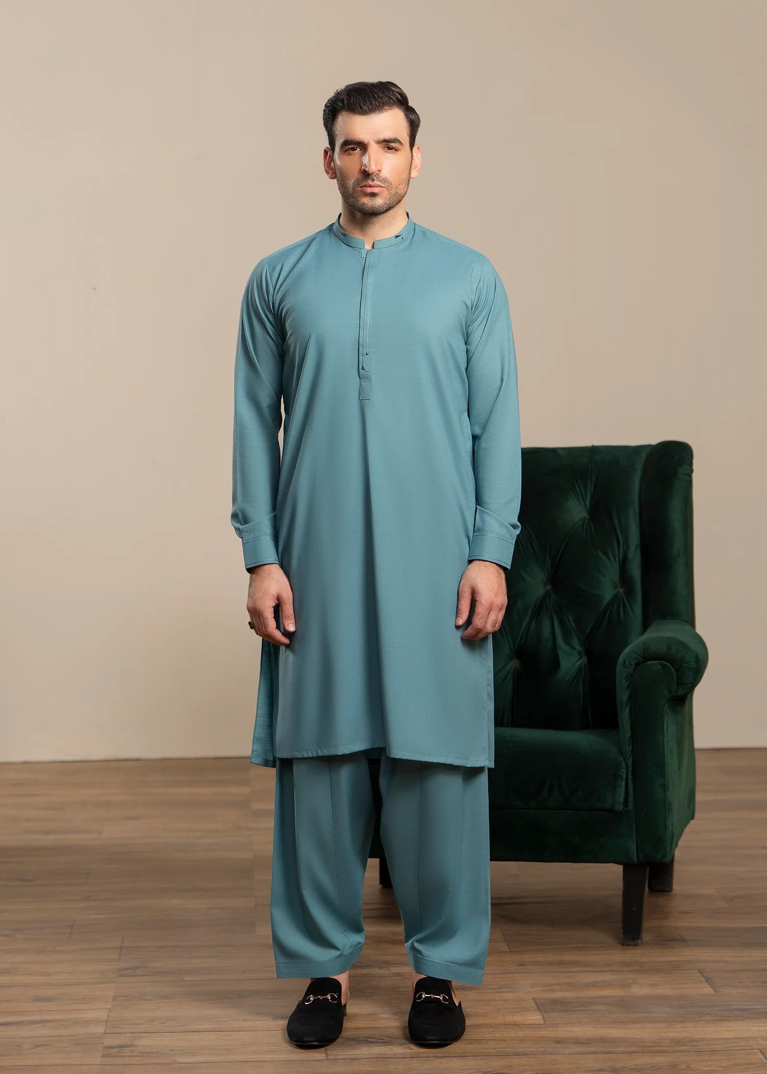 Wash & Wear | Turkish Ban Shalwar Kameez