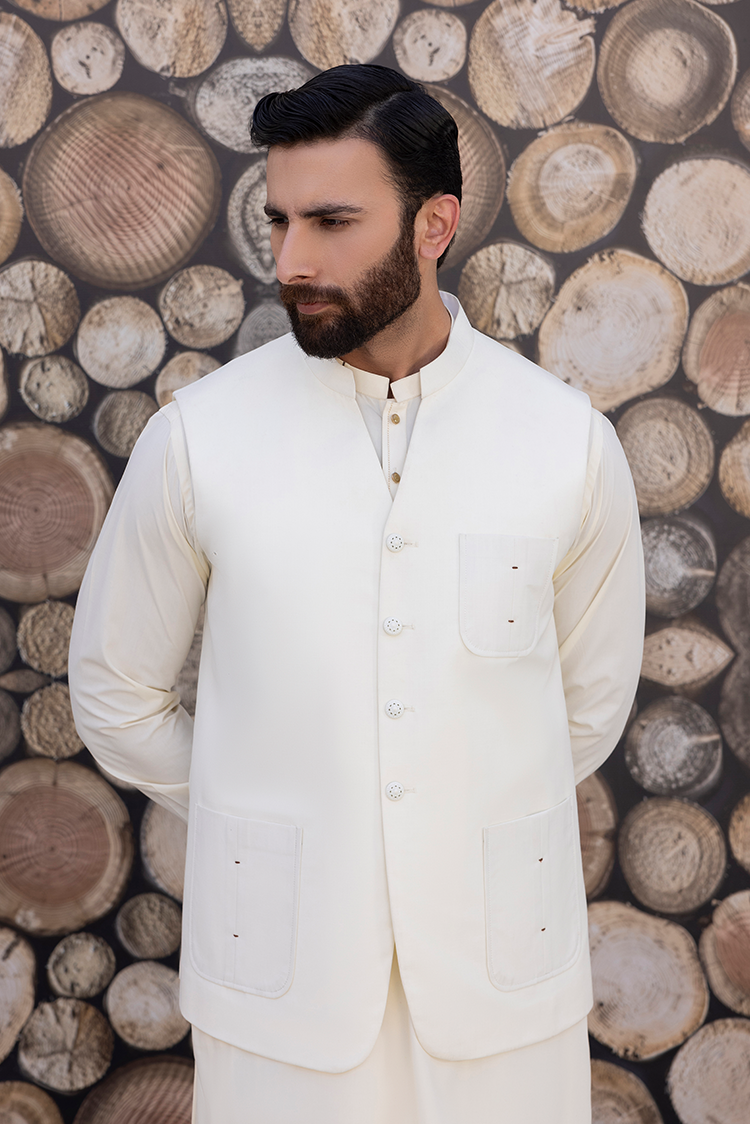 Signature Series | Off White Waistcoat