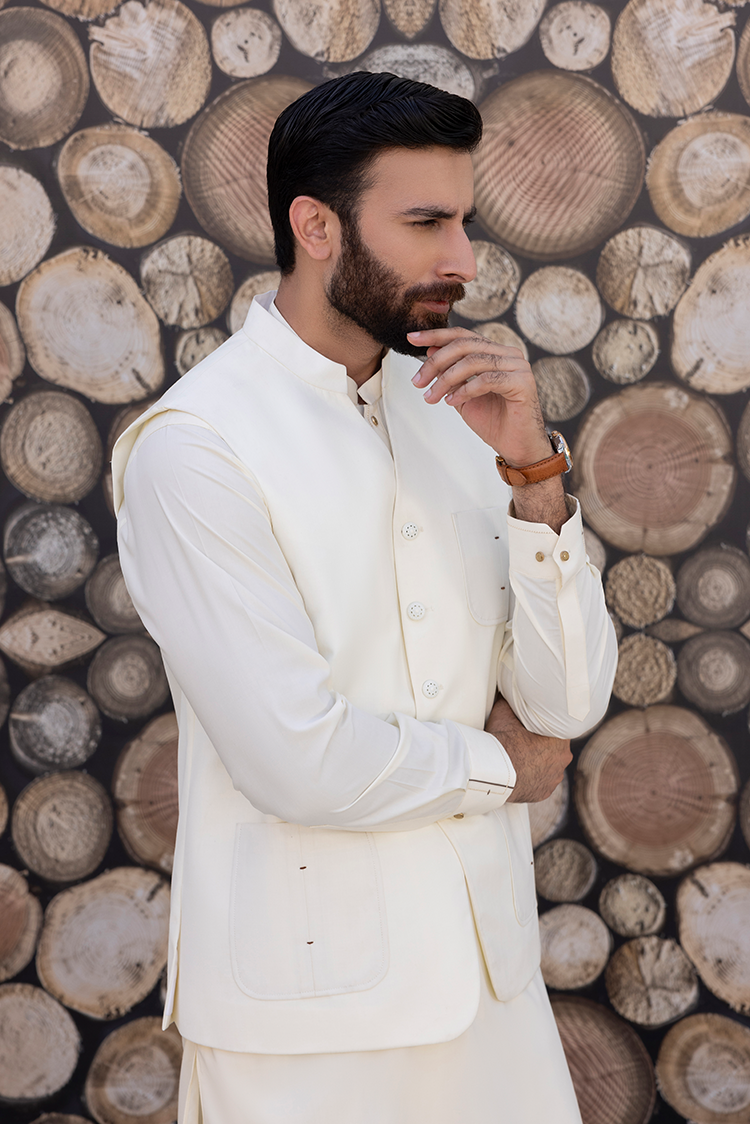 Signature Series | Off White Waistcoat