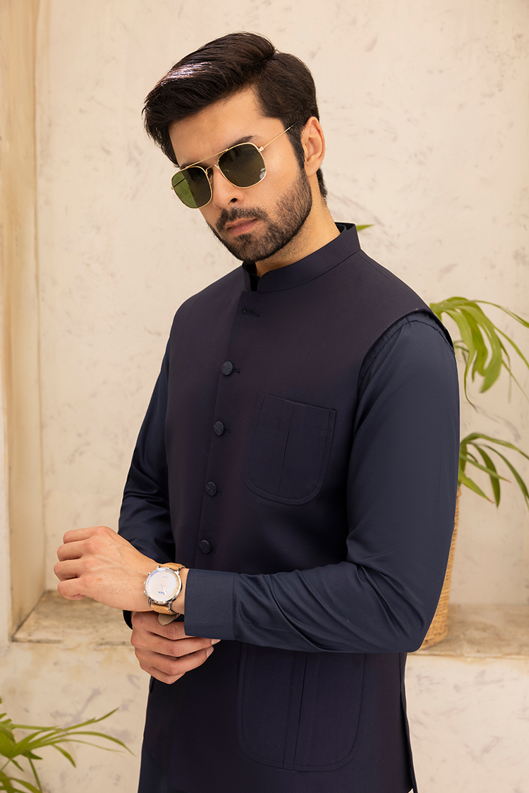 Signature Series | Navy Waistcoat