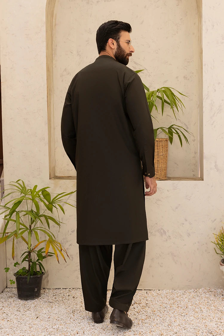 Wash & Wear | Mehandi Ban Shalwar Kameez