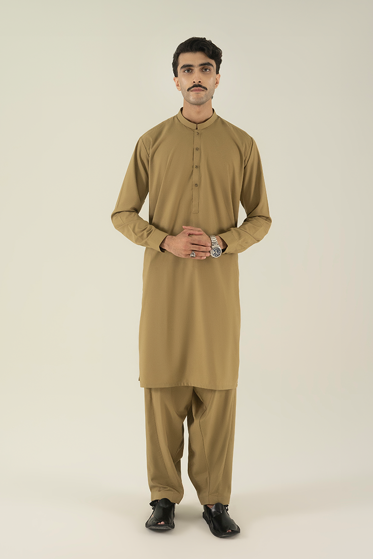 Wash & Wear | Mehandi Ban Kameez Shalwar