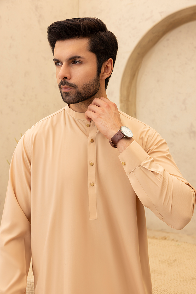 Wash & Wear | Skin Ban Shalwar Kameez