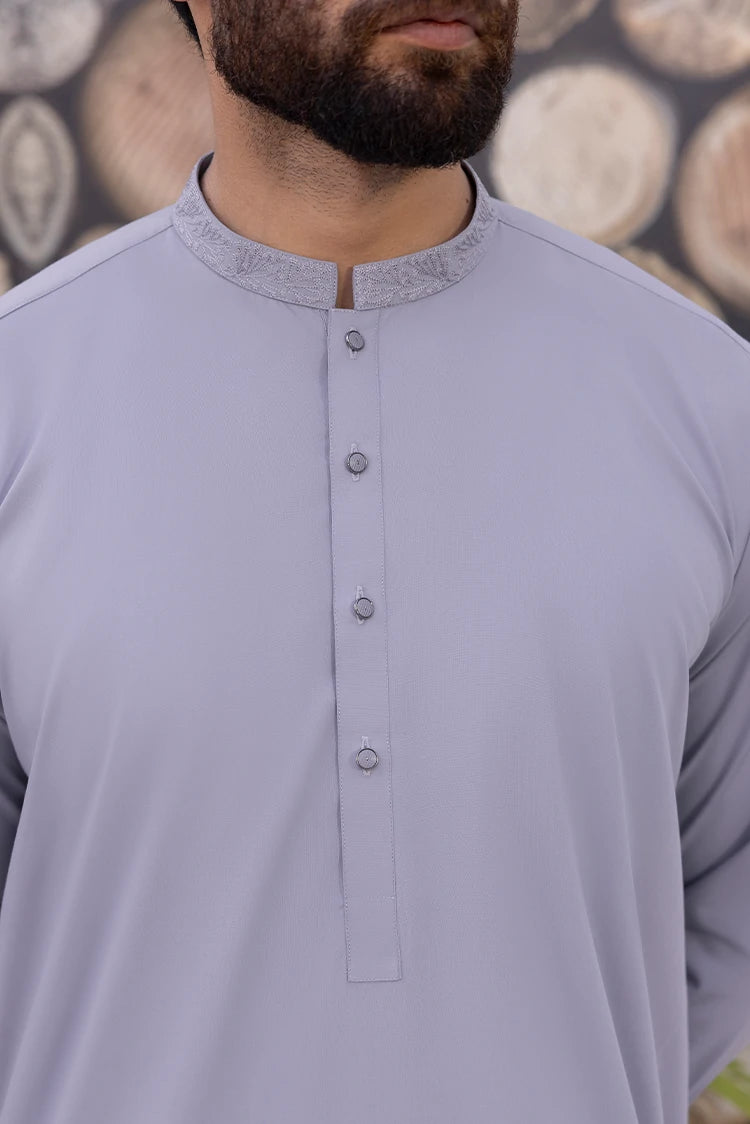 Wash & Wear | Lavender Ban Shalwar Kameez