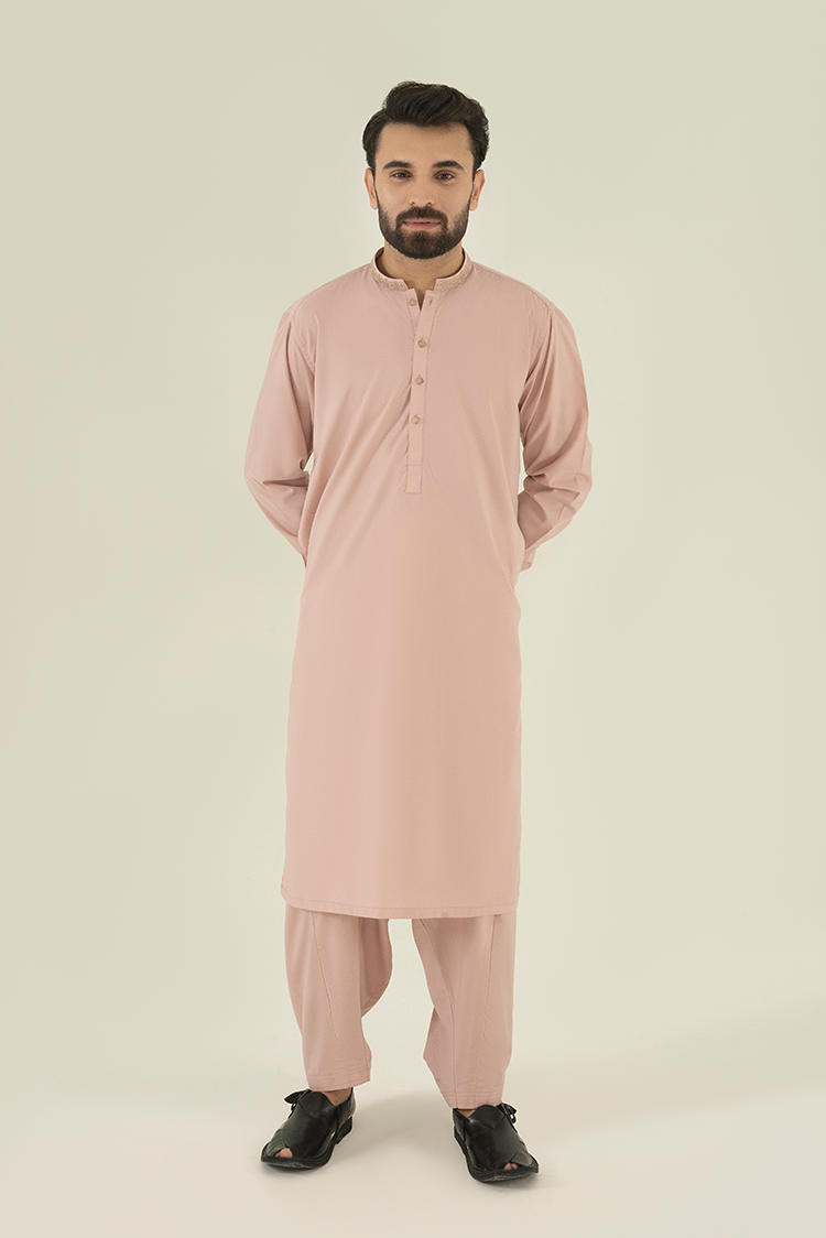 Wash & Wear | Muave Ban Kameez Shalwar
