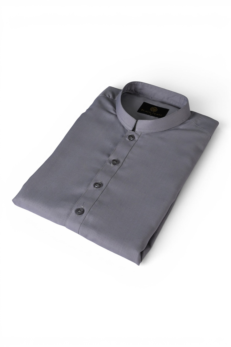 Wash & Wear | Grey Ban Shalwar Kameez