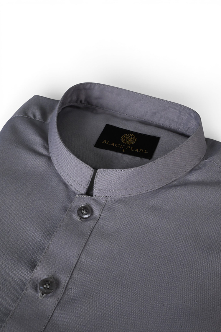 Wash & Wear | Grey Ban Shalwar Kameez