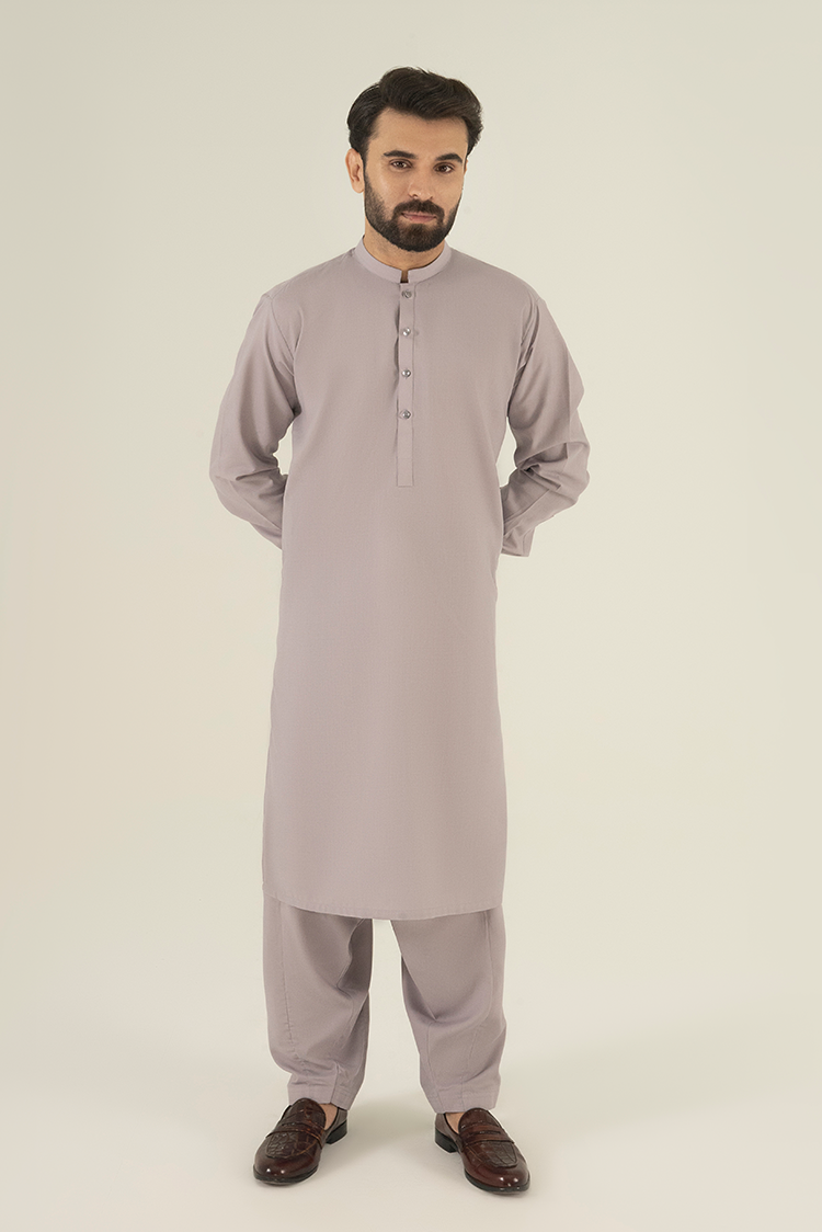 Wash & Wear | Purple Ban Kameez Shalwar