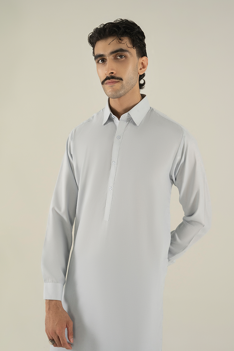 Wash & Wear | Blue Collar Kameez Shalwar